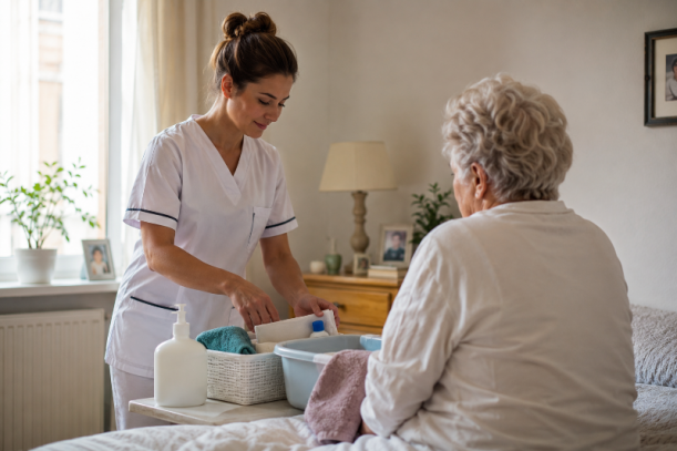 équipe Infirmière à domicile Courcelles 