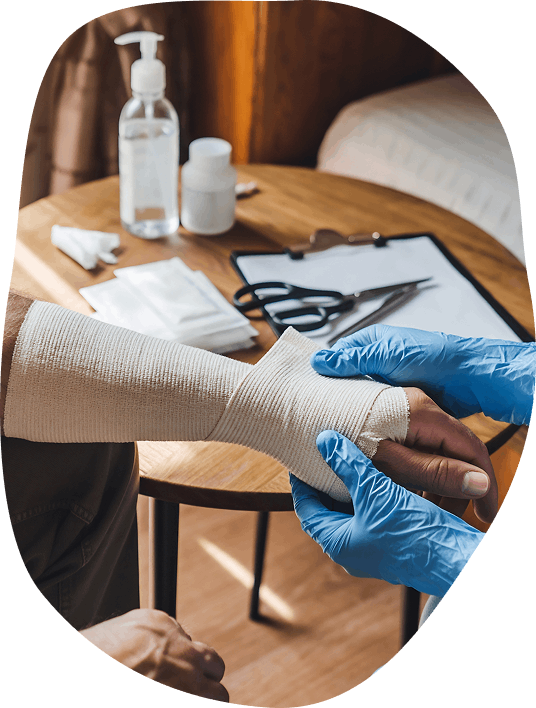 infirmière à domicile